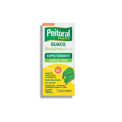 Peitoral Guaco Xarope Kley Hertz Com 150ml