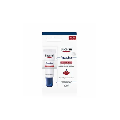 Eucerin Aquaphor Reparador Labial 10ml - Repara e protege