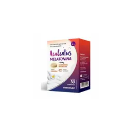 Acalentus Melatonina Com 30 Comprimidos Mastigáveis