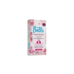 Depil Bella Folhas Facial Prontas Pétalas de Rosas Com 16 Unidades