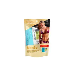 Kit Lightner Proteína do Leite Pó Descolorante 20g + Água Oxigenada Vol. 30 Com 40ml