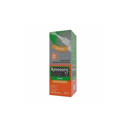 Rinosoro XT Sic 0,9% Spray Nasal Com 50ml