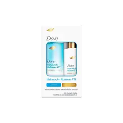 Kit Dove Hidratação + Hialuron-VIT Sh 350ml + Cond 175ml