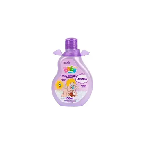 Óleo Corporal Muriel Baby Lavanda Com 100ml