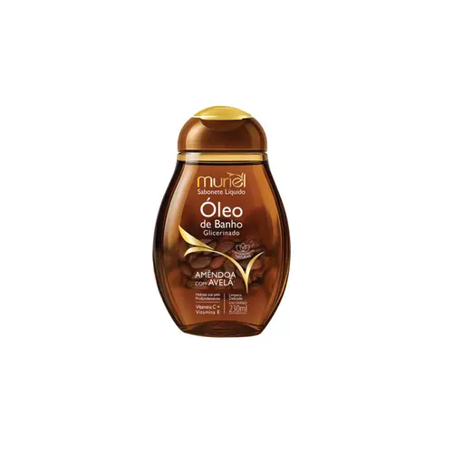 Sabonete Liquido Óleo De Banho Muriel Amendoa Com Avelã 230ml