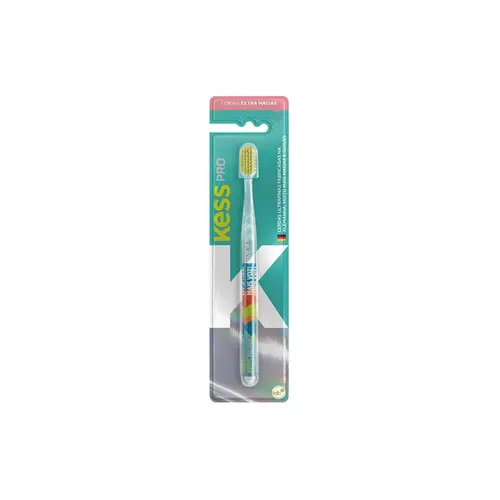 Escova Dental Kess Pro Extra Macia Com 1 Unidade