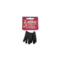 Elastico Zalike Meia Tradicional Preta Com 6 Unidades