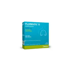 Fluimucil D Acetilcisteína 600mg Granulado Com 16 Envelopes