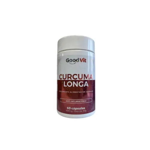 Curcuma Longa Good Vit Com 60 Cápsulas