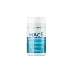 Mag5 Blend Magnésio Good Vit Com 60 Cápsulas