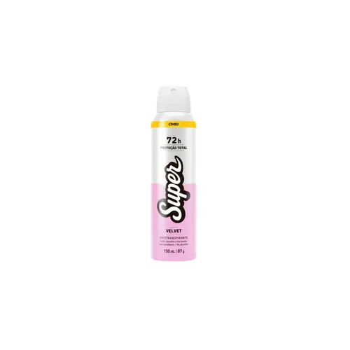 Desodorante  Aerosol Super Velvet Com 150ml