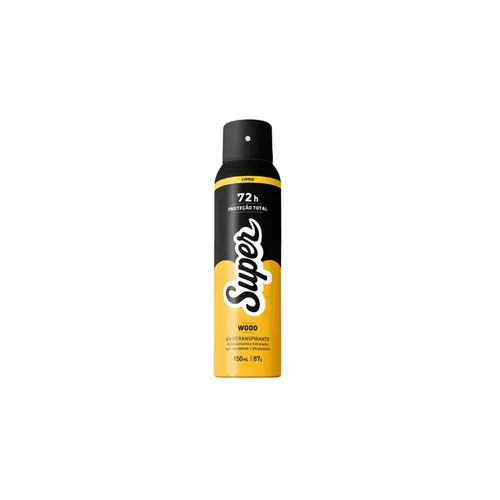Desodorante  Aerosol Super Wood Com 150ml