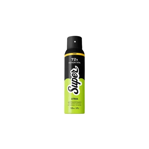 Desodorante  Aerosol Super Citrus Com 150ml