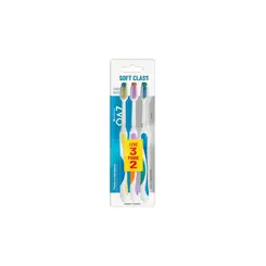 Escova Dental Soft Class OAZ Com 3 Unidades
