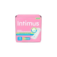 Protetor Diário Intimus Com Indicador de Troca 15 Unidades