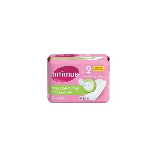 Absorvente Intimus Protetor Diario Com Perfume 15 Unidades