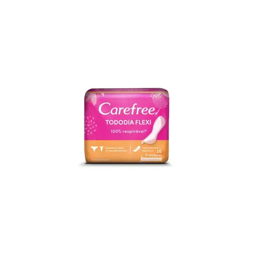 Protetor Diário Carefree Tododia Flexi Com 15 Unidades