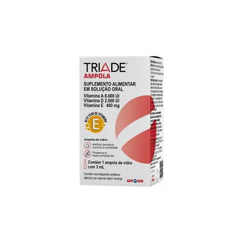 Triade Sabor Laranja Contem 1 Ampola de 3ml