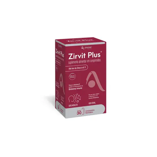Zirvit Plus Com 30 Comprimidos