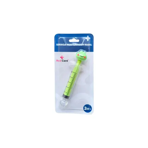 Seringa Para Lavagem Nasal Supermedy Red Care Sapo Contem 1 Unidade