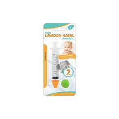Bico Lavador Nasal Para Seringa Com 2 Bicos 3B