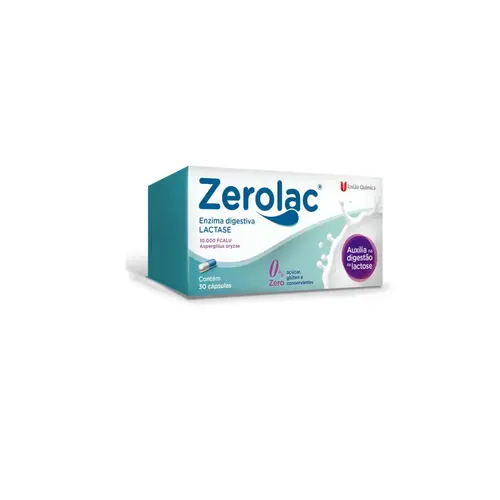 Zerolac 10.000 FCC com 30 Cápsulas