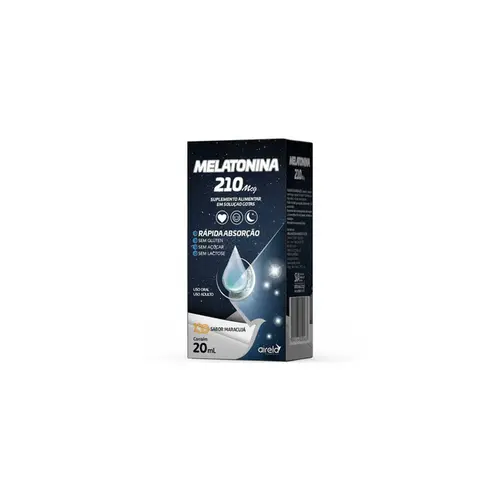 Melatonina 210mcg Sabor Maracujá Airela Com 20ml