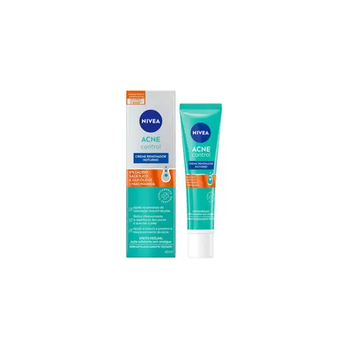 Creme Facial Renovador Nivea Acne Control Noturno Com 40ml