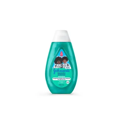 Shampoo Johnson's Blackinho Poderoso Com 200ml
