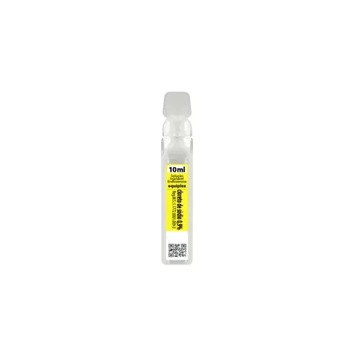 Solução Fisiológica 9mg Equiplex Uso Intravenoso Ampola 10ml