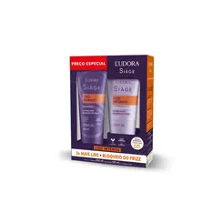 Kit Siàge Eudora Liso Intenso Shampoo 250ml + Condicionador 125ml