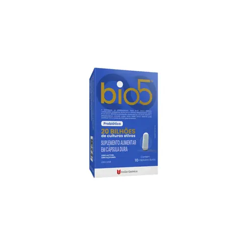 Bio 5 Probiótico 20 bilhões com 10 capsulas