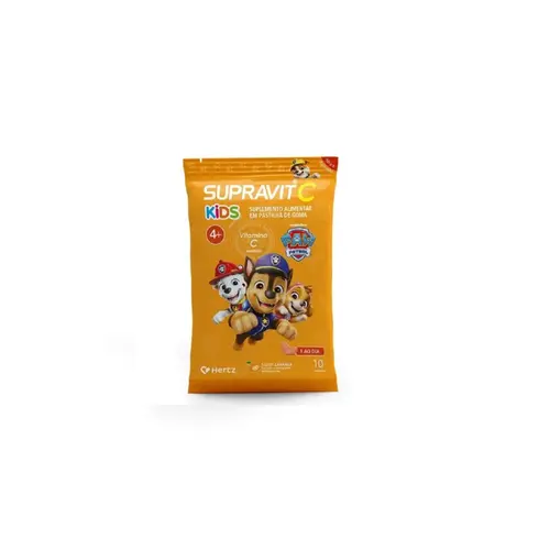 Suplemento Alimentar em Goma Supravit C com 10 Gomas