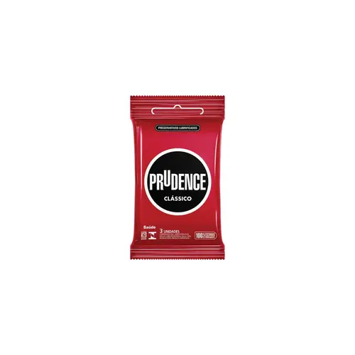 Preservativo Prudence Clássico Com 3 Unidades