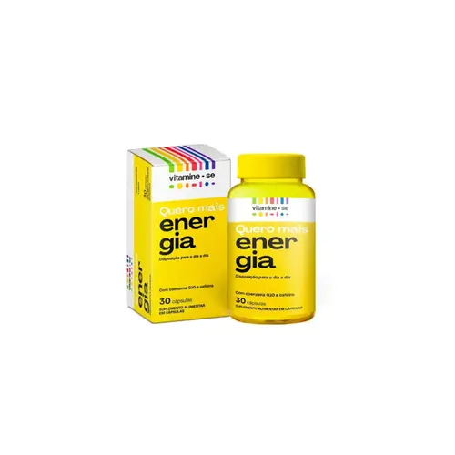 Polivitamínico Vitamine-se Quero Mais Energia com 30 cápsulas