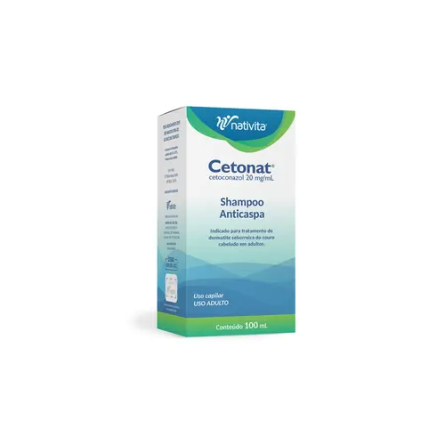 Cetonat Cetoconazol Shampoo Nativita Com 100ml