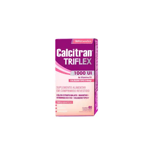 Calcitran Triflex Com 60 Comprimidos
