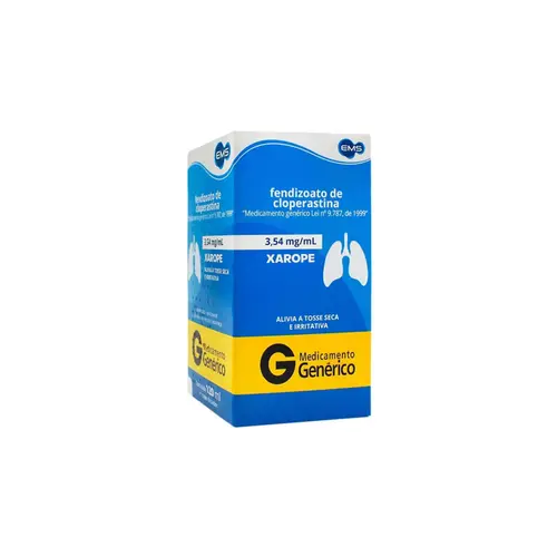 Fendizoato de Cloperastina 3,54mg/ml EMS com 120ml