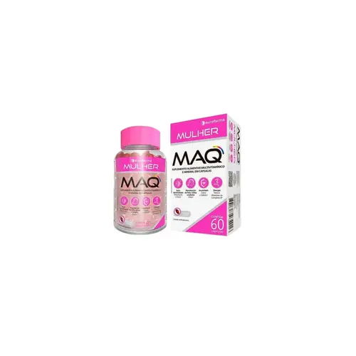Maq Multivitamínico Eurofarma Mulher com 60 Cápsulas