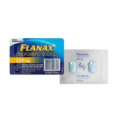Analgésico Flanax 550mg 2 Comprimidos