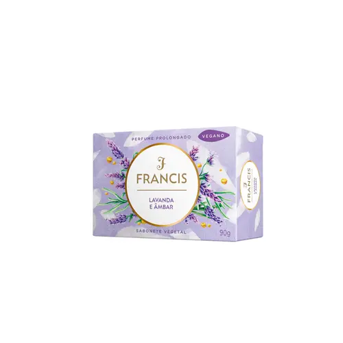 Sabonete em Barra Francis Lavanda e Âmbar Com 90g