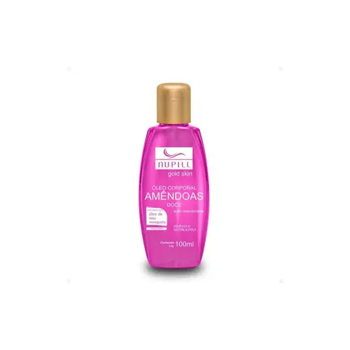 Óleo Amendoas Corporal Nupill Rosa Mosqueta Com 100ml