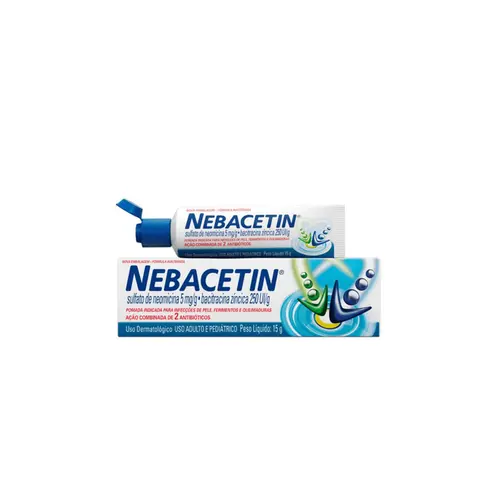 Nebacetin Pomada Com 15g