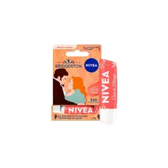 Hidratante Labial Nivea Chá De Pêssego Bridgerton Com 4,8g