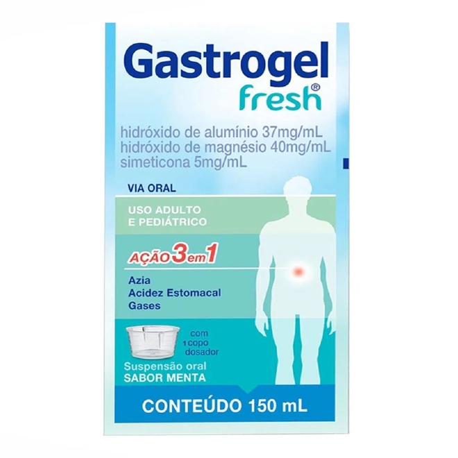 GastroGel Fresh Medquímica 150ml GastroGel Fresh Medquímica Com 150ml