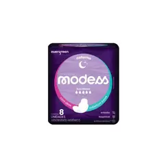 Absorvente Modess Noturno Com Abas Com 8 Unidades