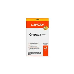 Lavitan Ômega 3 1000mg Com 60 Cápsulas