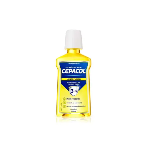 Enxaguante Bucal Cepacol Menta Fusion Com 250ml