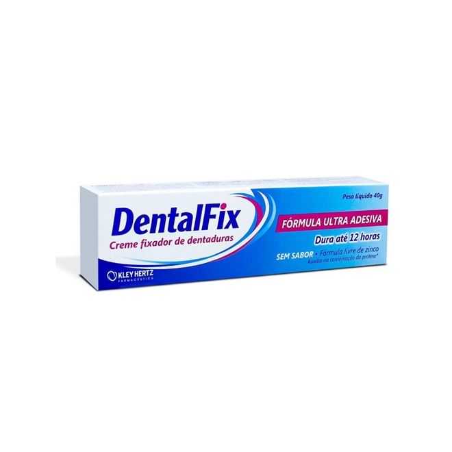 Creme Fixador de Dentadura DentalFix Tradicional 20g Creme Fixador de
