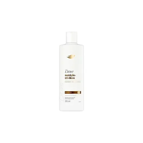 Shampoo Dove Nutrição + Tri-óleos Com 370ml